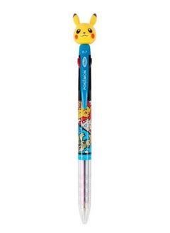 Pikachu 1 Count Cute Figure 0.7Mm 3-Color Ballpoint Pen (Blue)  - Image 1