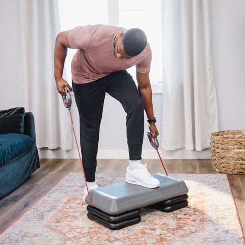 Lifeline 5' Resistance Cable for Low Impact Strength Training and Greater Muscle Activation - 90lbs , Blue - Image 5