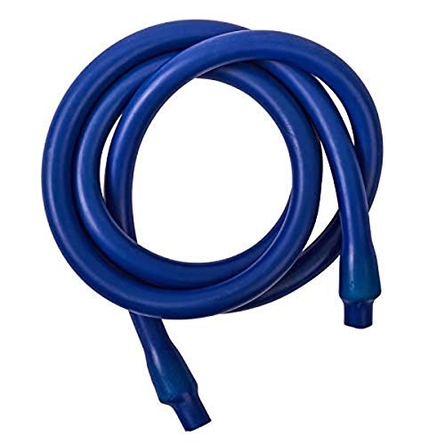Lifeline 5' Resistance Cable for Low Impact Strength Training and Greater Muscle Activation - 90lbs , Blue - Image 2