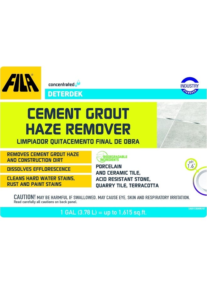 FILA Surface Care solutions FILA Surface Care Solutions DETERDEK Cementitious Grout Haze Remover, 1 GAL  - Image 2
