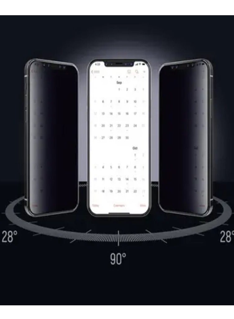 ديفيا حماية شاشة  ايفون 14 لقافه من ديفيا يضمن لك حماية الشاشة من الخدوش والصدمات مع الحفاظ على الخصوصية ذات الحافة الناعمة والزجاج المقسّى مرتين - Image 5