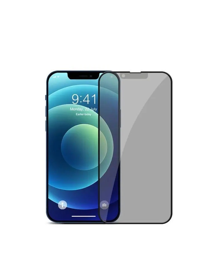 ديفيا حماية شاشة  ايفون 14 لقافه من ديفيا يضمن لك حماية الشاشة من الخدوش والصدمات مع الحفاظ على الخصوصية ذات الحافة الناعمة والزجاج المقسّى مرتين - Image 1