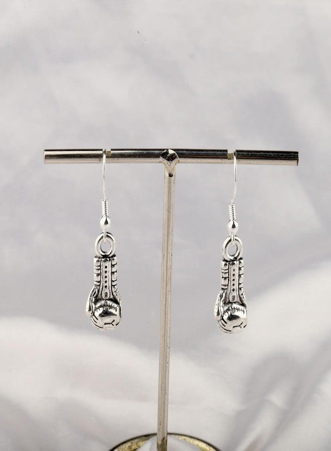 PLITI Boxing Gloves Earrings Boxing Gift Boxing Lover Gift She Believed She Could So She Did Gift For Boxing player (believed boxing earrings) - Image 4