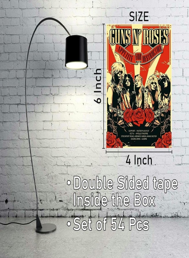 SAW Rock Band Posters - Pack of 54 | 4 x 6 Inches | Aesthetic Artwork | Wall Decor for Living Room, Bedroom, Home and Office - Image 4