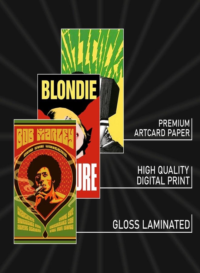SAW Rock Band Posters - Pack of 54 | 4 x 6 Inches | Aesthetic Artwork | Wall Decor for Living Room, Bedroom, Home and Office - Image 2