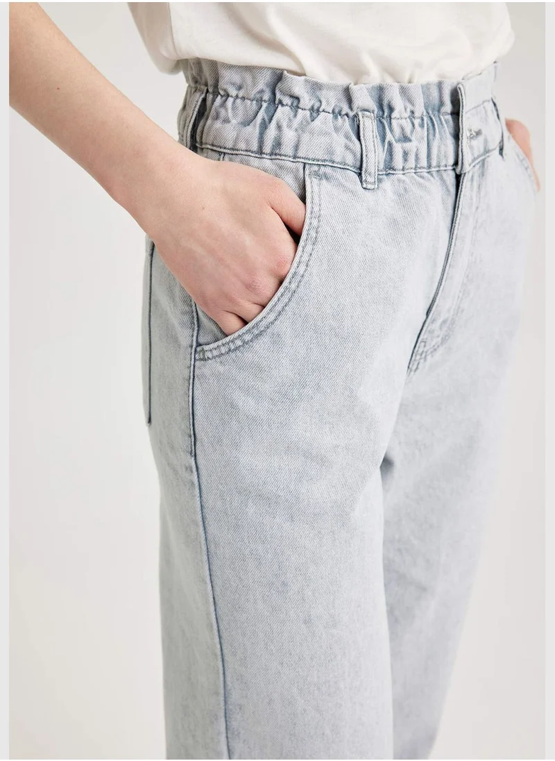 DeFacto Woman Paperbag Denim Trousers