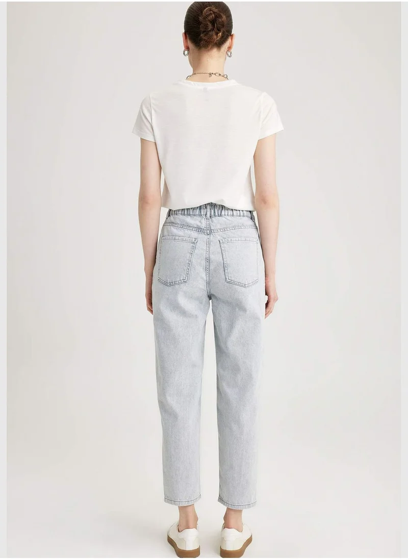 DeFacto Woman Paperbag Denim Trousers