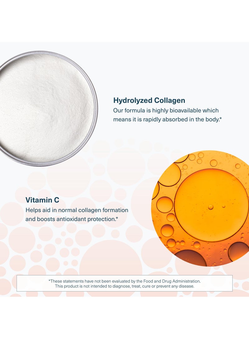 youtheory Collagen Powder Vanilla Flavor 20 G Supports Natural Collagen production for healthy skin, hair, nails and joints Net Wt. 4.7 Oz 133G - Image 4