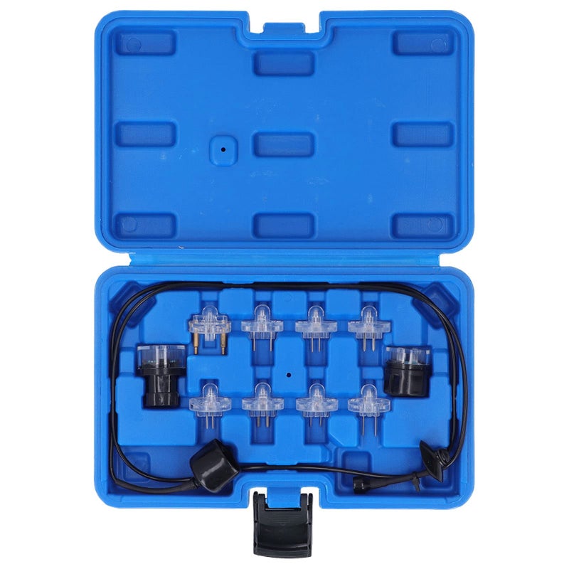 Generic Leapiture 11Pcs Noid Light Set Fuel Injector Tester Tool Professional Fuel Injector Tester Tool Car Diagnostic Tool With Storage Box  - Image 1
