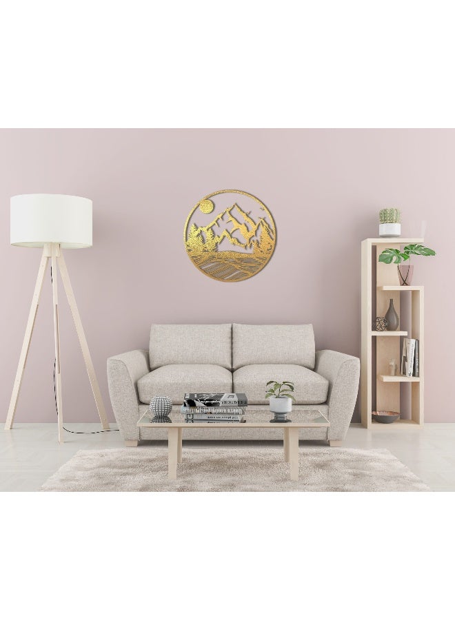 هوم جاليري صورة ظلية الطبيعة للغابات 60x60 - Image 1