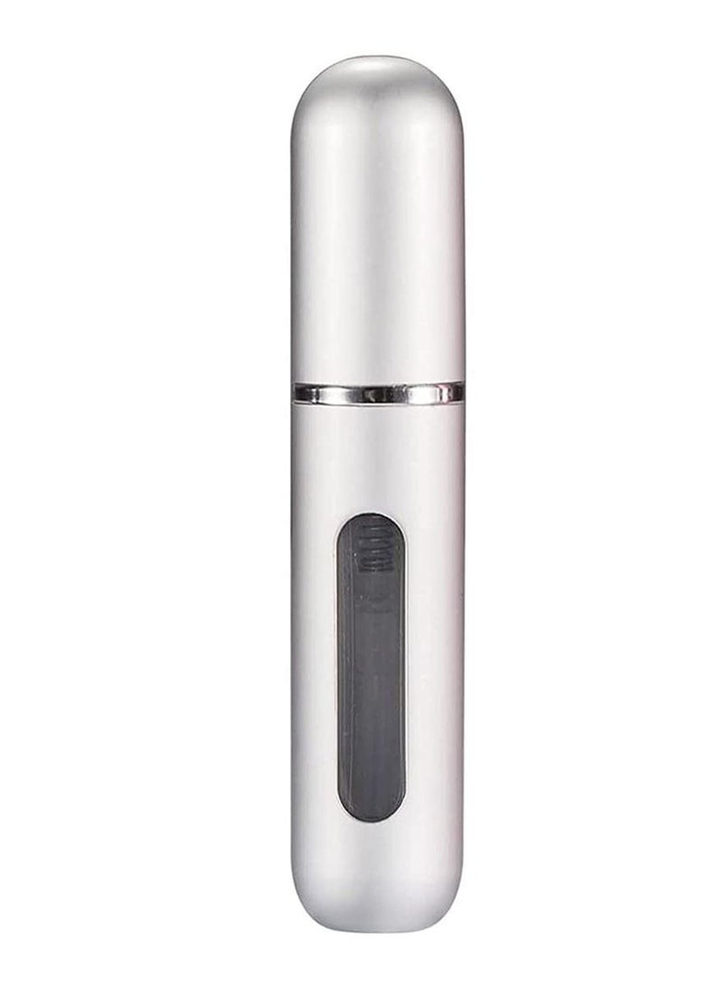 فيند 5 مل زجاجة رذاذ عطر قابلة لإعادة الملء لون فضي صغير (عبوة من 1) - Image 1