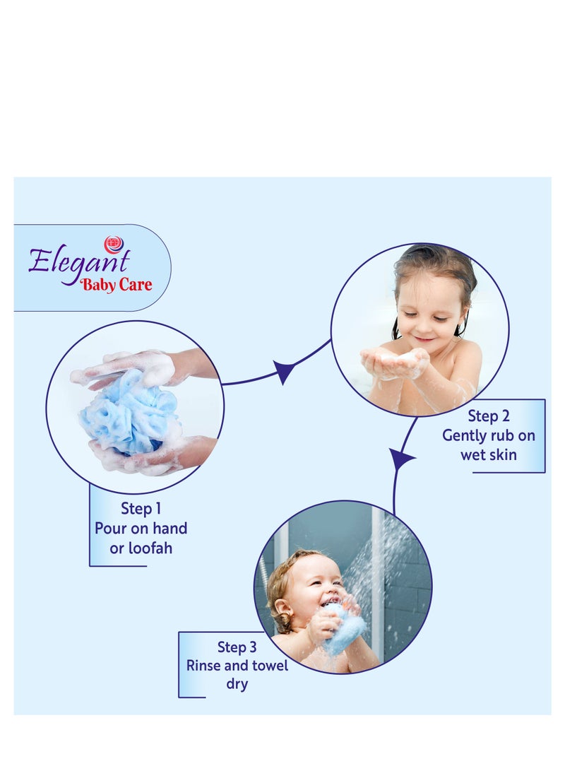 Elegant Elegant Lavender Baby Shower Gel 200ml Pack of 4  - Image 2