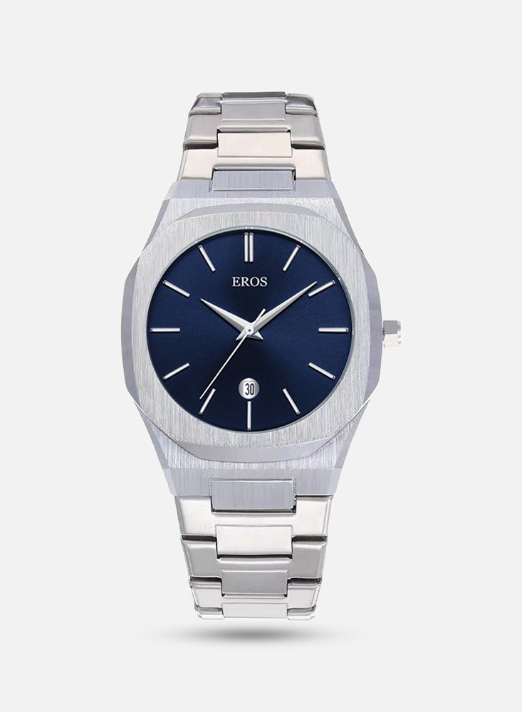 Eros Blue steel men's watch