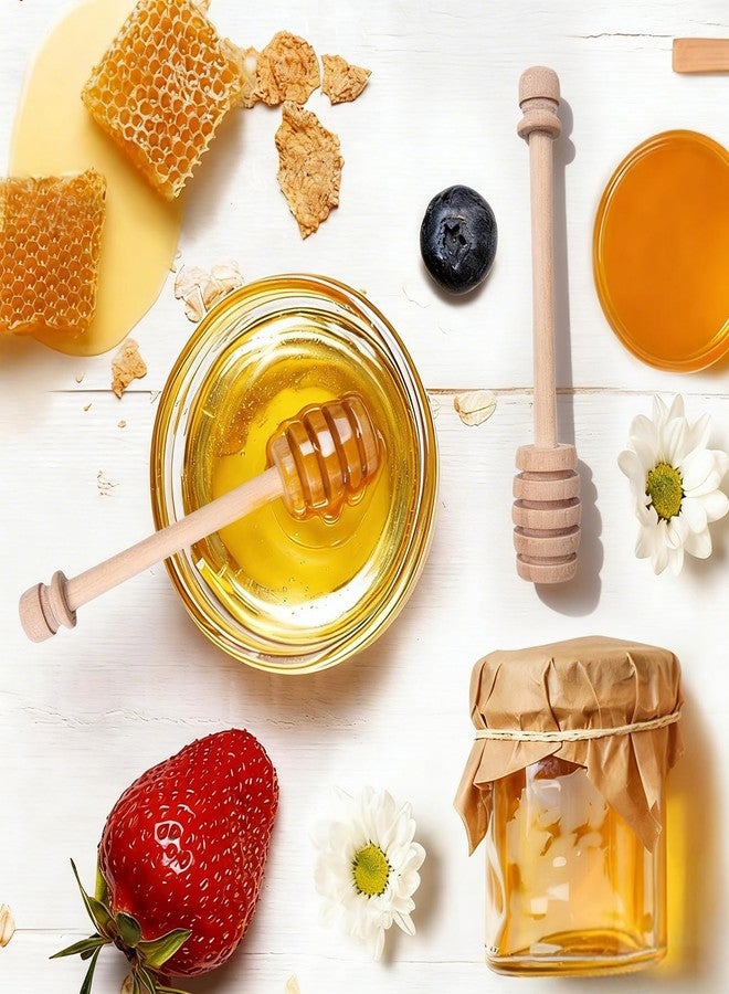 Hganxiu Honey Dipper Mini,4.3 In Honey Spoon Stirrers Wooden,1PCS - Image 5