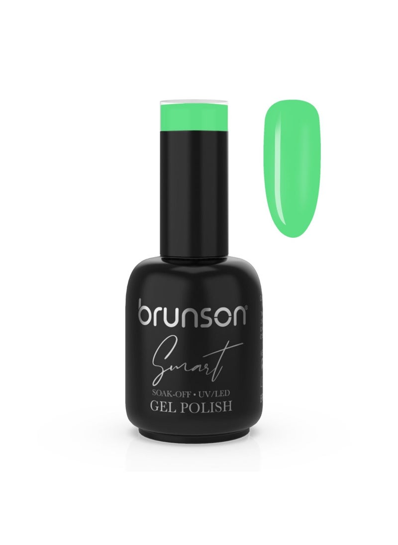 brunson - Smart Gel Nail Polish UV/LED Gel Nail Polish Soak Off Nail Gel High Shine Gel Nail Polish Manicure Gel BSM144 - Image 1