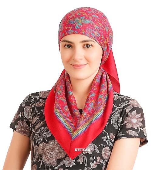 KETKAR Women’s Wool Winter Scarf | Soft & Warm Woolen Muffler | Stylish Cold Weather Wrap for Women | Pack of 1_Maroon - Image 1