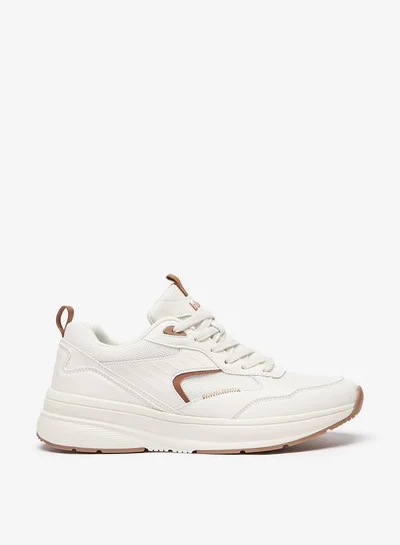 Lee Cooper Mens Textured Lace-Up Sports Shoes