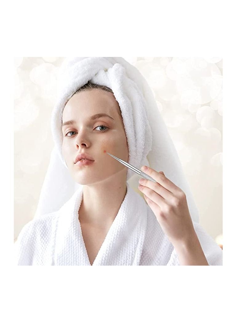 ORiTi Stainless Steel Pimple Extractor Blackhead Removal Tool Risk Free Treatment for Blemish,Whitehead Popping - Image 3
