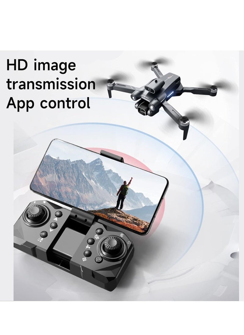TIGER - P12 Pro Drone with Dual Camera & FPV Live Streaming – 4K & 1080P HD, 120° Wide-Angle Lens, Gesture & Voice Control, One-Key Takeoff, Foldable & Lightweight, Long Battery Life, Perfect for Beginners - Image 1