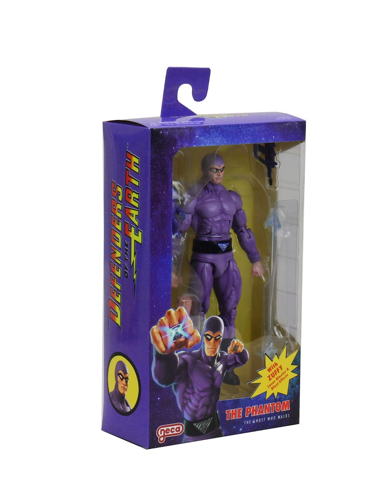 NECA King Features – Defenders of The Earth Series - Phantom - 7” Scale Action Figure - Image 2