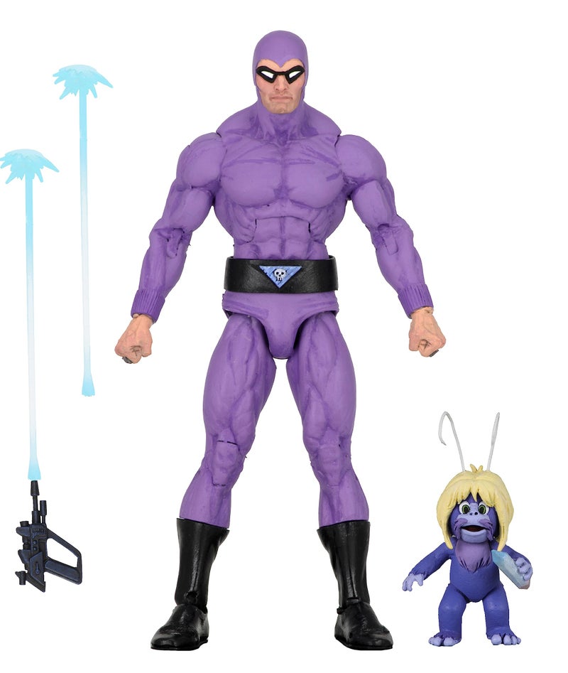 NECA King Features – Defenders of The Earth Series - Phantom - 7” Scale Action Figure - Image 3