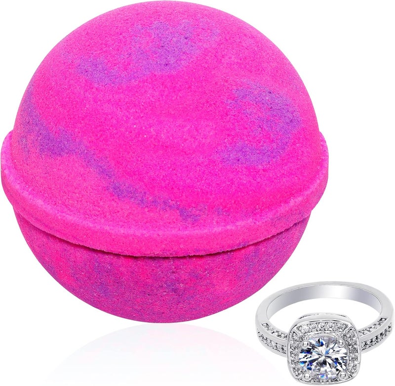 Jackpot Candles Bath Bomb with Ring Inside Love Potion Extra Large 10 oz Made in USA Ring Size 6 - Image 1
