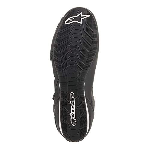 Alpinestars Faster-3 Motorcycle Righing Shoes, CE-Certified Lightweight Footwear For Protection & Grip, 14, Black/Black - Image 2