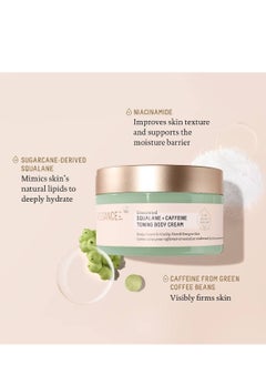BIOSSANCE BIOSSANCE Squalane + Caffeine Toning Body Cream, 200ml  - Image 3