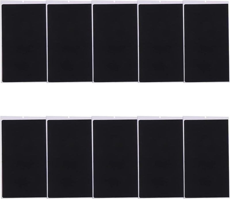 10 قطعة ملصقات لوحة لمس سوداء غطاء جلد لراحة اليد للحاسوب المحمول لينوفو T460S T470S L570 - Image 2