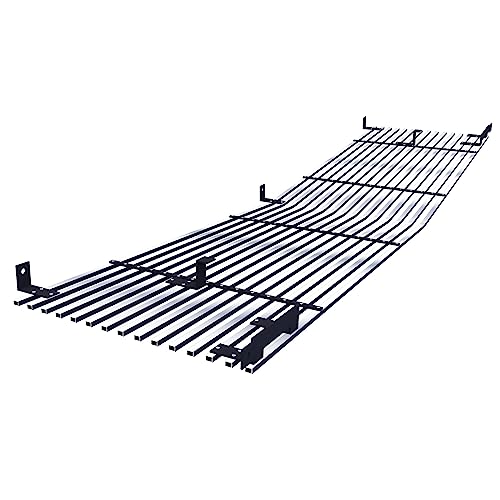 APS Compatible with Chevy GMC C K Pickup 1981-1987 & 81-88 Blazer Suburban Jimmy with Stacked Lights Main Upper Stainless Steel SS Chrome Billet Front Grill Grille Insert C85002A - Image 2