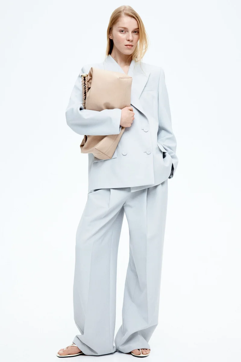 H&M Oversized wool-blend blazer