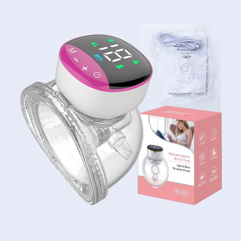 Wearable Breast Pump Bilateral Painless Electric Automatic Integrated Breast Pump Hands-Free Portable - Image 1