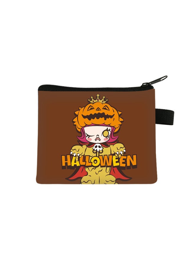 New Jasmine Cute Plush Coin Purse Children's Large Capacity Key Card Holder Student Mini Square Coin Purse