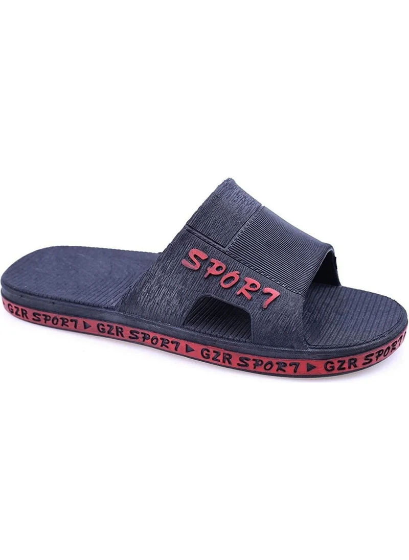 Gezer Non-Slip Sole Men's Daily Work Sea Beach Bathroom Pool Slippers