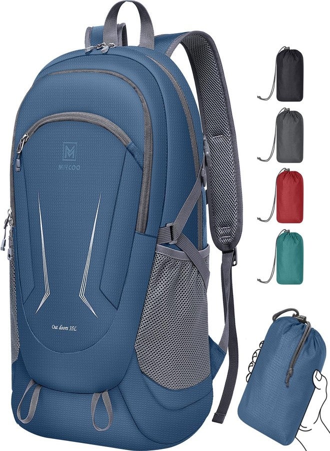 MIYCOO Backpack - Ultra Lightweight Packable Backpack for Travel Camping, Hiking Back Pack Waterproof Foldable Daypack for Men Women Blue - Image 1