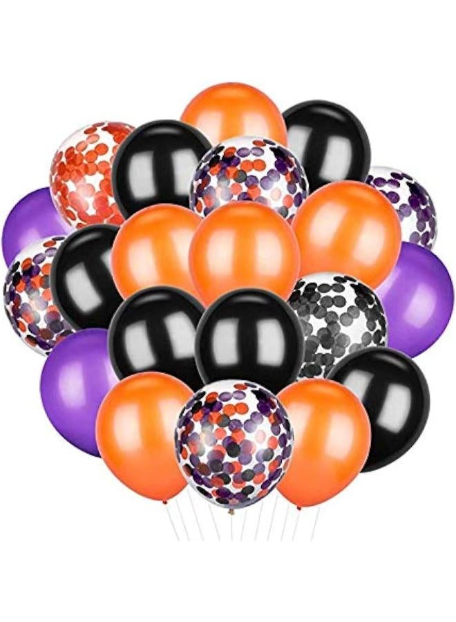 Pack Of 50 Halloween Balloons Set - Image 1