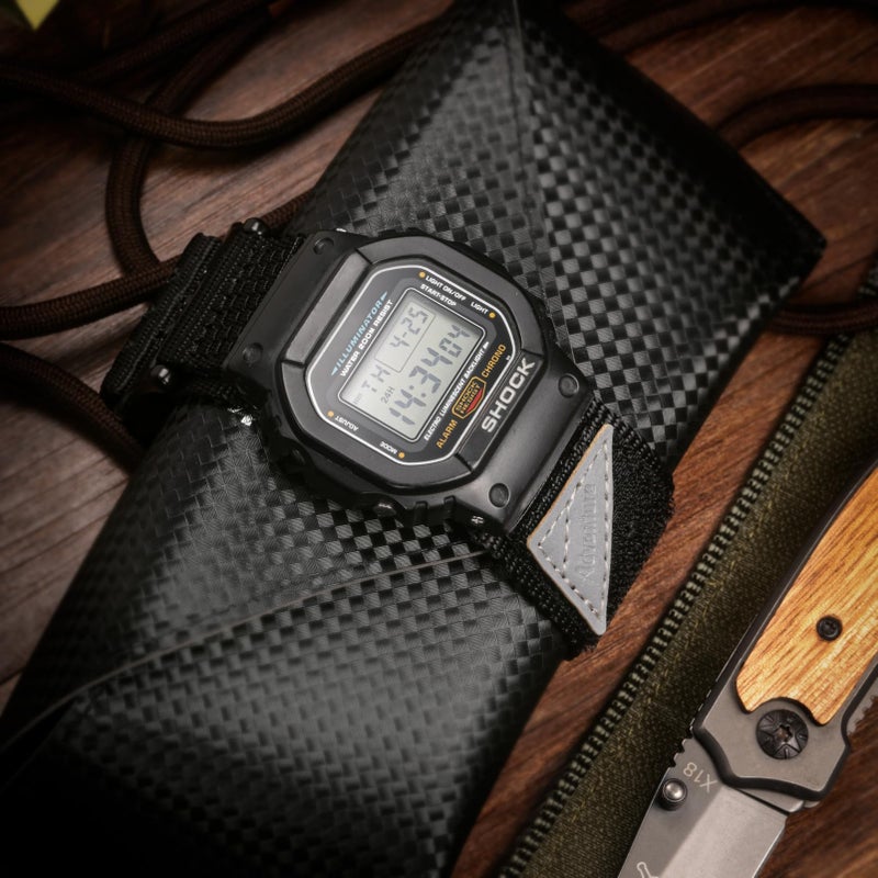 DAVILANE حزام ساعة لساعة كاسيو للرجال G-Shock DW-5600/5700/6900/8900، GA-100، GW-6900، GAX100، GD100/110/120 مع مشابك مطورة 16MM حزام ساعة نايلون - Image 5