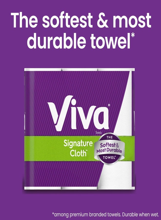 Viva Signature Cloth Paper Towels, 3 Double Rolls, 86 Sheets per Roll - Image 3