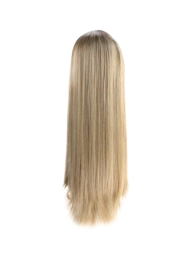 NIBEMINENT Straight Hair Extension Beige 28inch - Image 1
