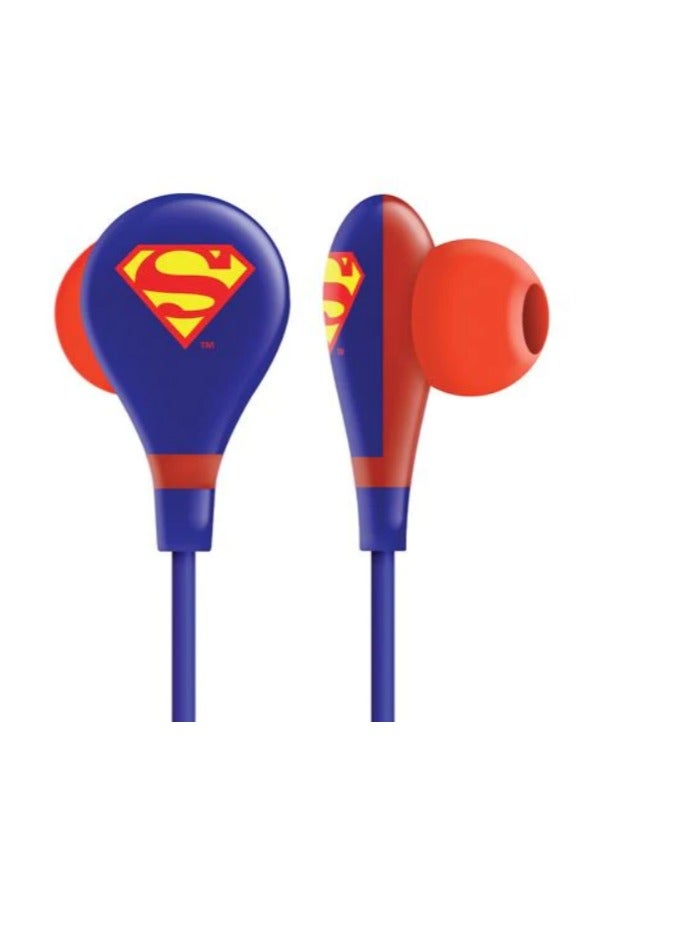 TOUCHMATE Superman Ultra Bass Kids Earphone with Mic - Image 1