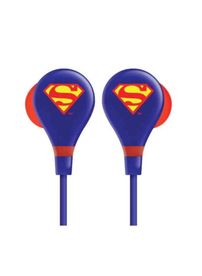 TOUCHMATE Superman Ultra Bass Kids Earphone with Mic - Image 2