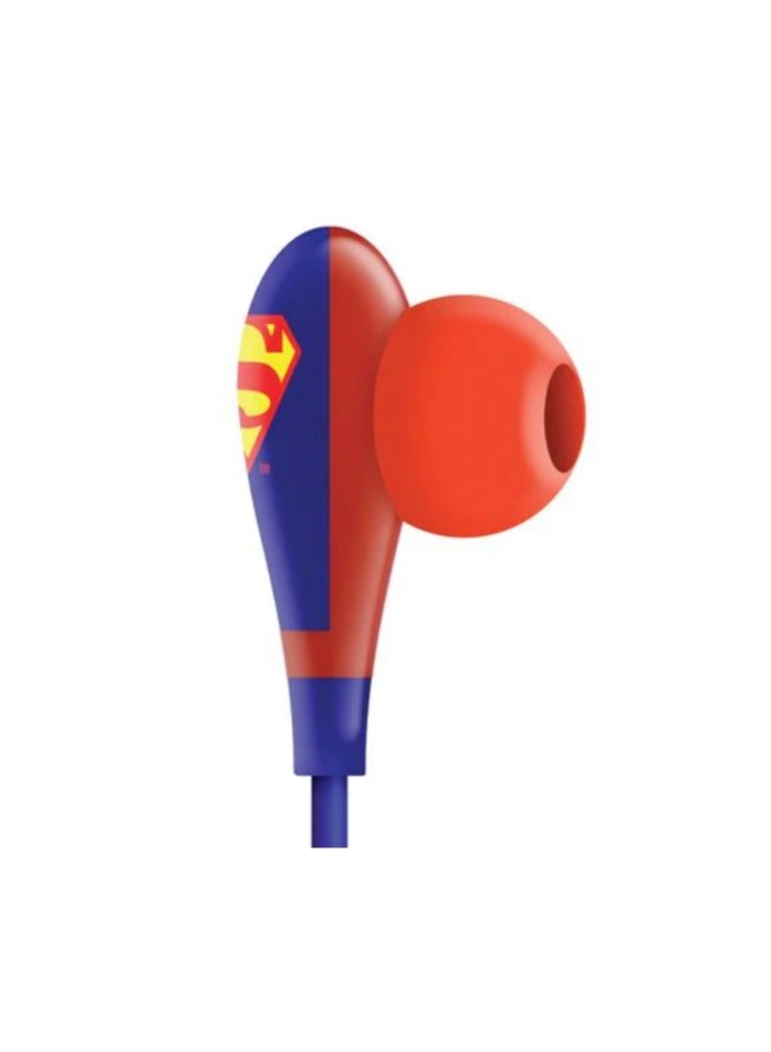 TOUCHMATE Superman Ultra Bass Kids Earphone with Mic - Image 4