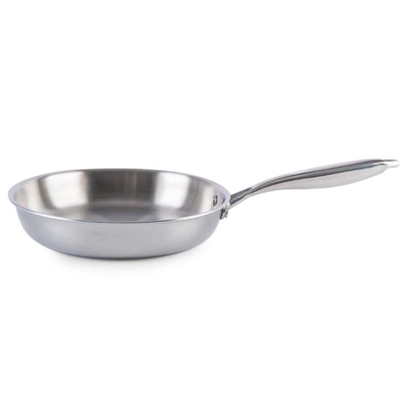 Ramson Triply Stainless Steel Fry Pan 22 cm Induction Friendly - Image 1