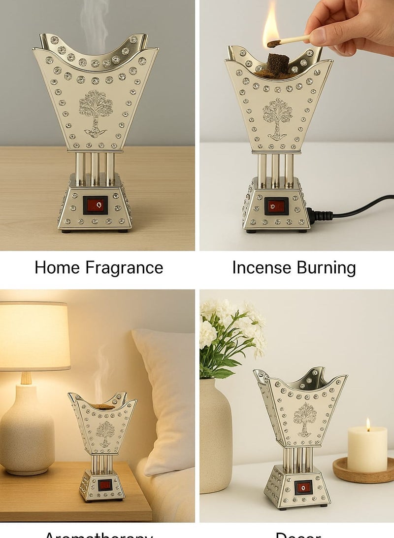 Electric Bakhoor Incense Burner, (Mabkhara) - Oud Burner  - Image 2