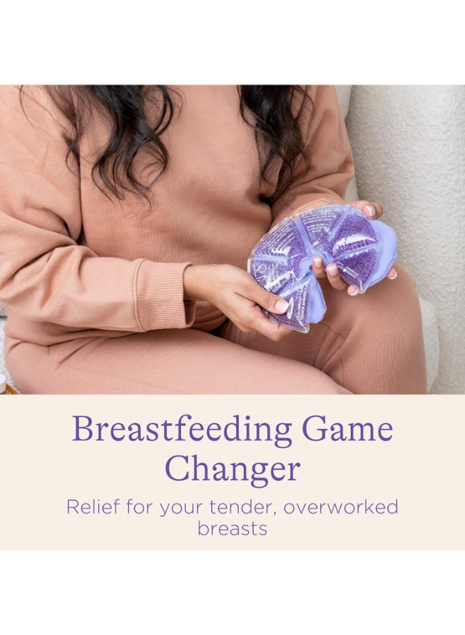 Lansinoh Lansinoh Breast Therapy Packs with Soft Covers, Hot and Cold Breast Pads, Breastfeeding Essentials for Moms, 2 Pack - Image 2
