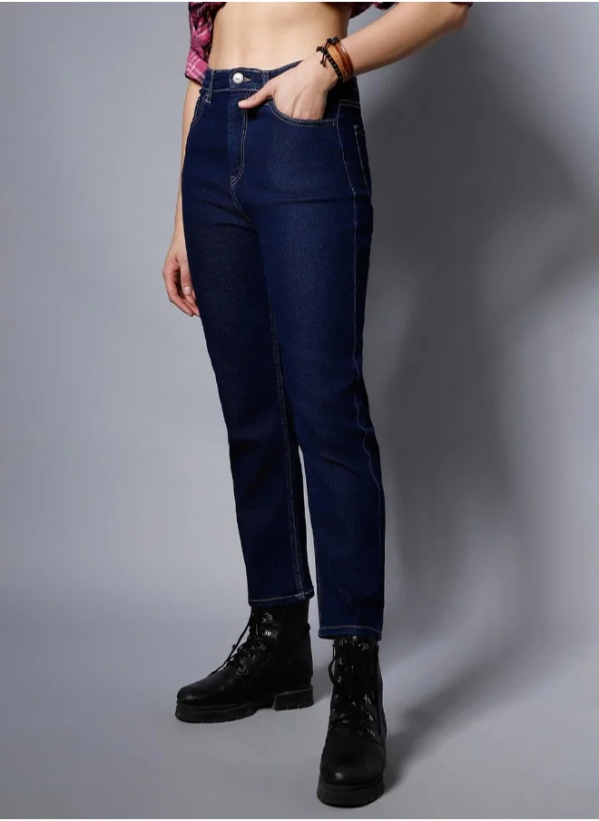 HIGH STAR Women Indigo Indigo Jeans