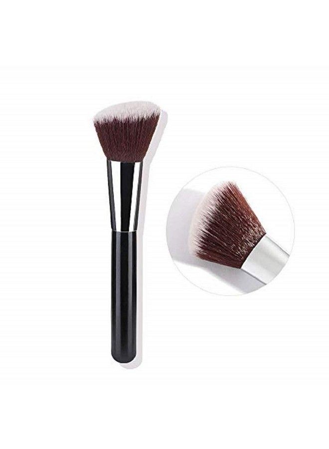 Digital Shoppy Professional Premium Synthetic Hair Brush Foundation Face Powder Blush Eyeshadow Makeup Brush Tool - Image 4