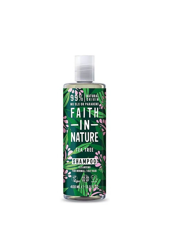 Faith in Nature Faith In Nature Shampoo Tea Tree 400 ml 