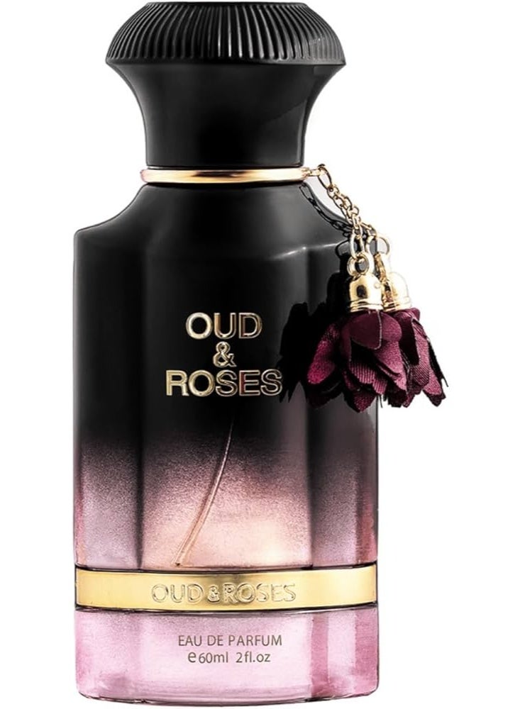 Ahmed Al Maghribi Oud and Rose perfume 60 ml - Image 3