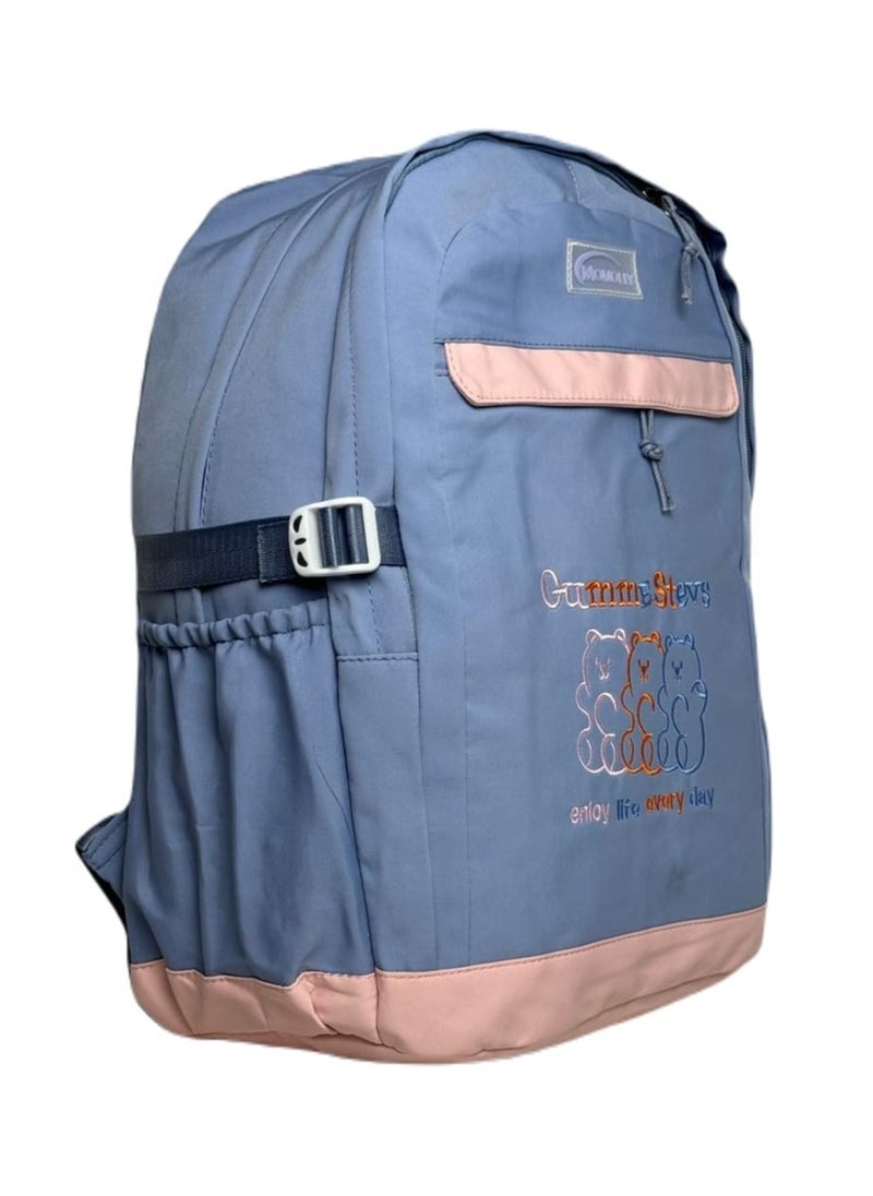 QSHOP - Premium Quality School Backpack Laptop Backpack Waterproof Backpack with Plush Pendant Accessories for Teenagers Students Women (42 * 30 * 13cm) - Image 1